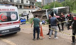 1 Mayıs'ta kahreden kaza: 2 işçi öldü