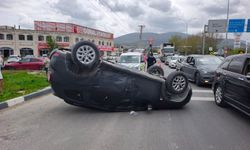 Kütahya’da faciadan dönülen kaza