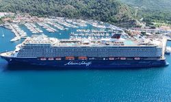 Mein Schiff 5" kruvaziyeriyle Marmaris'e 2 bin 670 turist