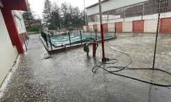 Afyonkarahisar'da şiddetli dolu yağışı!