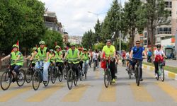 Aydın’da 19 Mayıs coşkusu pedallarla yaşandı