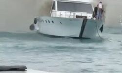 İstanbul Boğazı'nda tekne yangını
