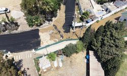 Bodrum’da çamurlu su denize aktı
