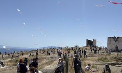 Bodrum’da uçurtma festivalinde renkli görüntülere sahne oldu