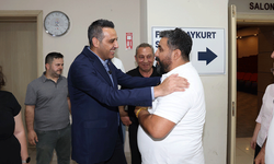 Başkan Yıldız personelle bayramlaştı