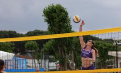 Plaj voleybolunun kalbi Aydın Tekstil Park’ta atıyor