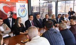 CHP’li Karasu’dan İzmir'deki emek örgütlerine ziyaret!