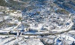 Kastamonu'da kar şovu