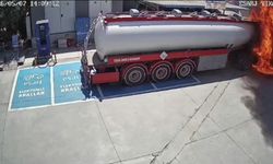 Fethiye’de tanker faciası kamerada