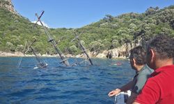 Muğla'da korku dolu anlar: Tur teknesi battı