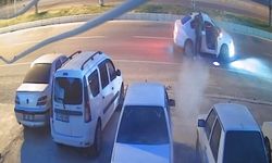 Oto galeri kurşun yağmuruna tutuldu