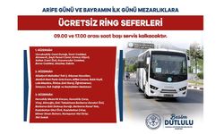 Manisa'da bayramda mezarlıklara ulaşım ücretsiz