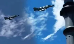 Savaş uçakları Türkiye sınırında uçtu!