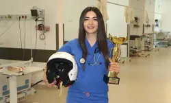 Hem diyaliz hemşiresi hem ralli pilotu!