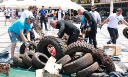 Foça’da denizden çıkanlar şaşırttı