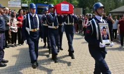 Kazada şehit olan uzman çavuşa veda!