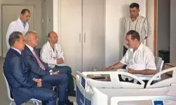 Bakan Ersoy'dan İbrahim Tatlıses'e hastane ziyareti