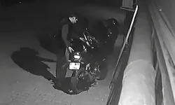 Çaldığı motosikletle gezerken yakalandı