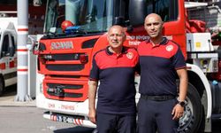 Baba-oğul alevlere karşı omuz omuza!