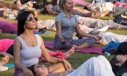 Kültürpark'ta yoga rüzgarı!
