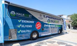 Mobil Halk Ege Et aracına yoğun ilgi