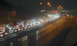 Bayram tatili dönüşü İstanbul'da trafik yoğunluğu