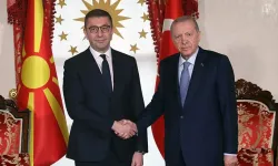 Erdoğan, Hristijan Mickoski'yi kabul etti
