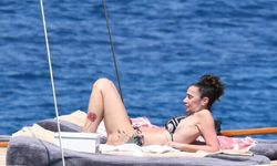 Sıla Gençoğlu, Bodrum'da yeni yaşını kutladı