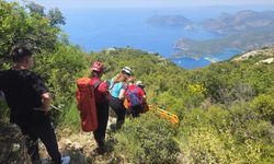 Fethiye'de yamaç paraşütü kazası: Pilot ve turist yaralandı