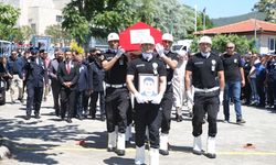 Şehit polise acı veda!