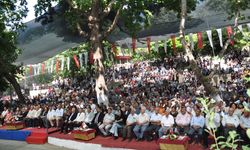 Ödemiş'te kiraz ve meyve fidanı festivali yapıldı