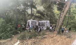 Servis kazasında can pazarı... 22 işçi yaralandı!