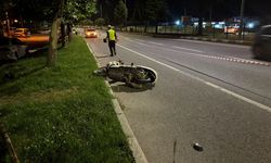17 yaşındaki motosikletli kaza kurbanı!