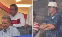 Ali Koç ve Brad Pitt ABD-Türkiye maçını aynı locada izledi