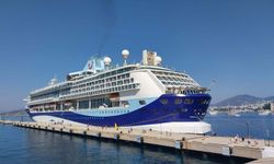 Bodrum’a kruvaziyerle 1790 turist geldi