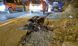 100 metre sürüklendi... Motosikletli kaza kurbanı!