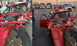 Balıkesir'de feci kaza: 2 can kaybı, 3 yaralı