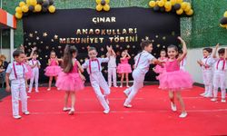 Çınar Anaokulları’nda mezuniyet coşkusu!
