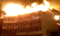 Hindistan'da otel restoranında yangın: Çok sayıda ölü var