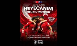 Çiğli’de milli heyecan dev ekranda yaşanacak!