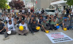 Maden işçilerinin ücretleri yattı, eylem sona erdi