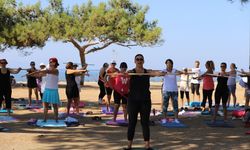 Menderes'te deniz manzaralı pilates dersleri!