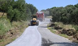 Tütenli ve İlyaslar’ı bağlayan yolda asfalt çalışmaları başladı