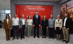 İzmir Demokrasi Bileşenlerinden CHP’ye dayanışma ziyareti