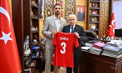 Merih Demiral'dan Devlet Bahçeli'ye ziyaret!