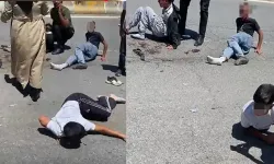 Otomobille bisikletli çocuklara çarpıp kaçtı; 3 yaralı!