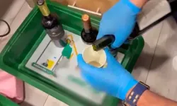 Şarap şişelerinde 10 kilogram uyuşturucu bulundu; 2 şüpheli tutuklandı!