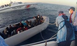 İzmir açıklarında 21 düzensiz göçmen kurtarıldı