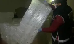 İzmir'de kaçak alkol operasyonunda damıtma düzenekleri ele geçirildi!