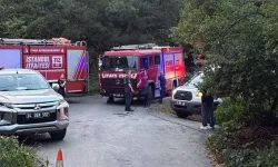 Ormanda çıkan yangında 1 itfaiye eri yaralandı!